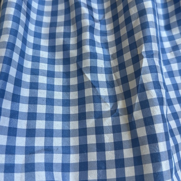 Ralph Lauren Girls Blue and White Checkered Dress - Picture 3 of 9